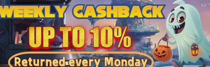 Promo panel after welcome bonus notes